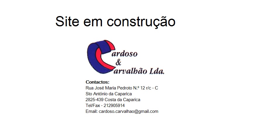 cardoso carvalhao Lda